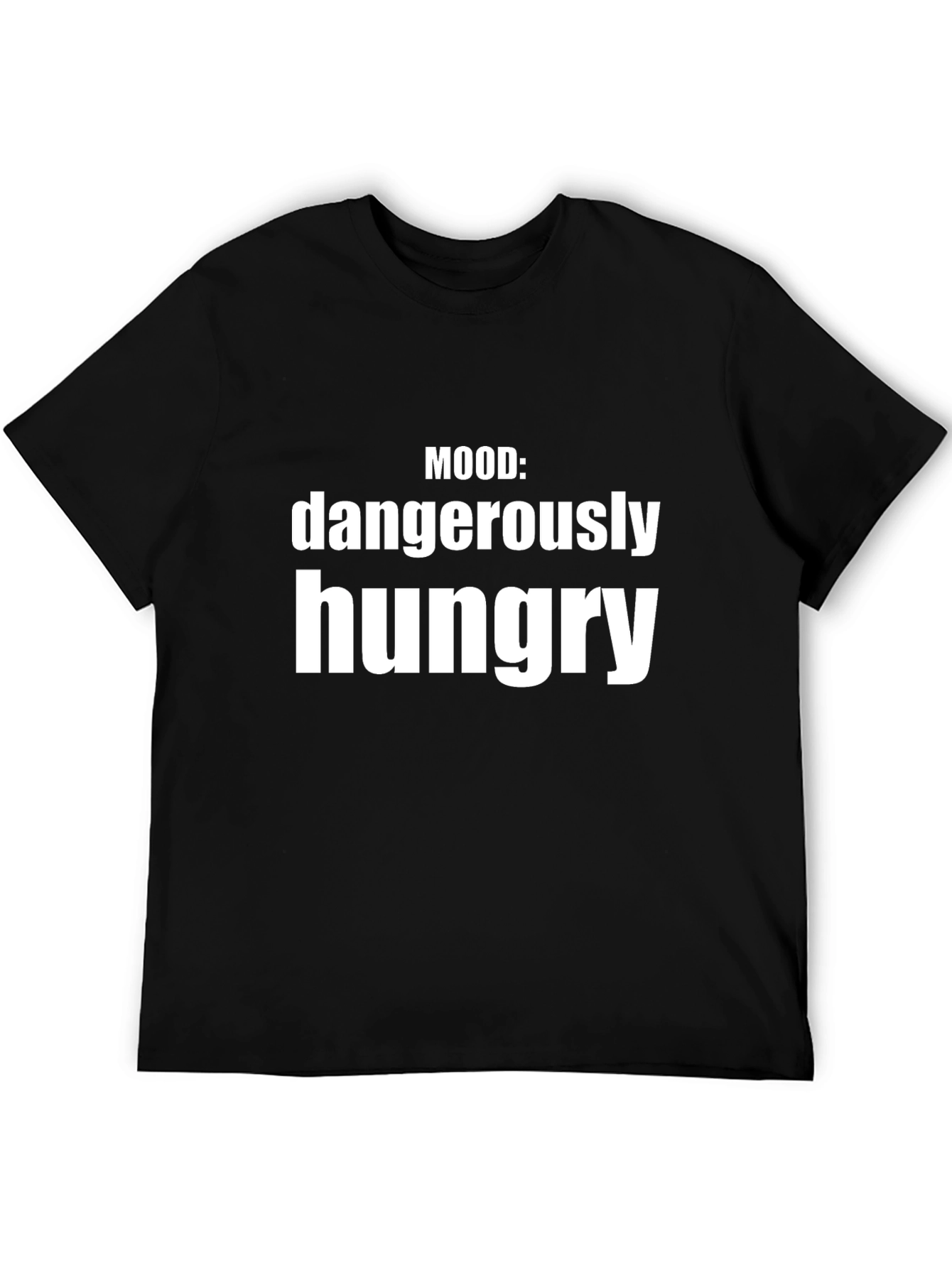 Mood: Dangerously Hungry Graphic Tee - Black