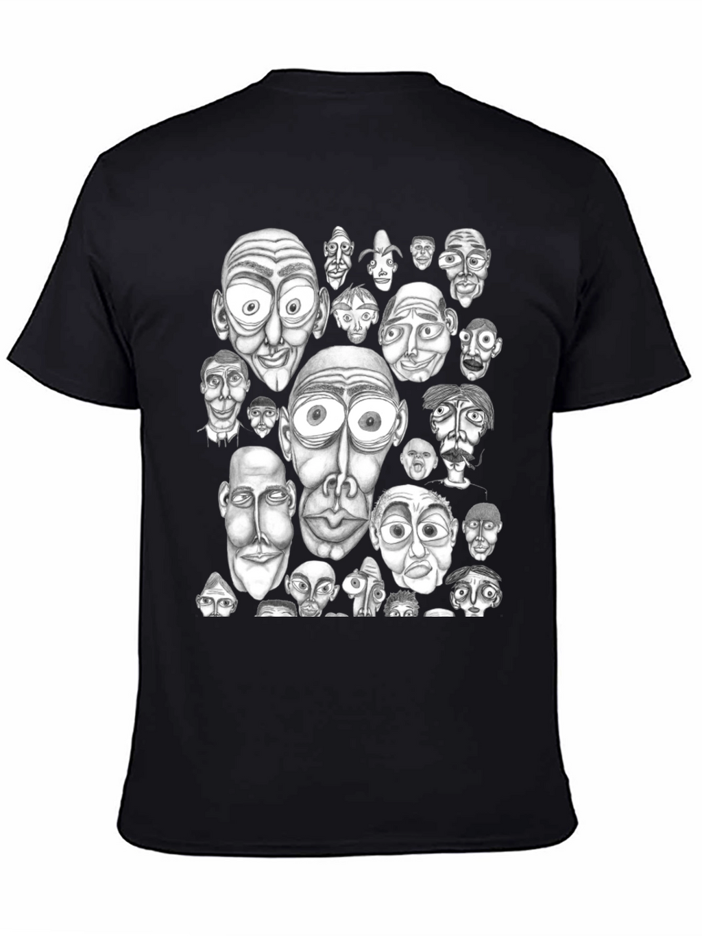 Faces Galore Graphic Tee