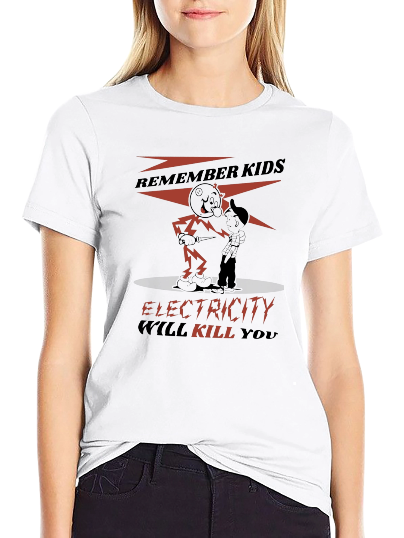 Electricity Will Kill You Graphic Tee