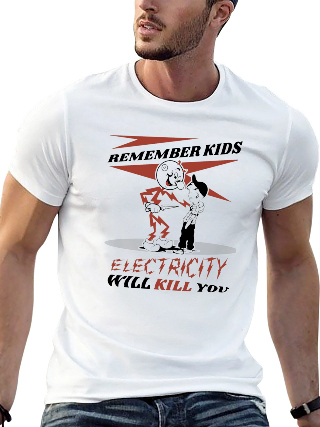 Electricity Will Kill You Graphic Tee
