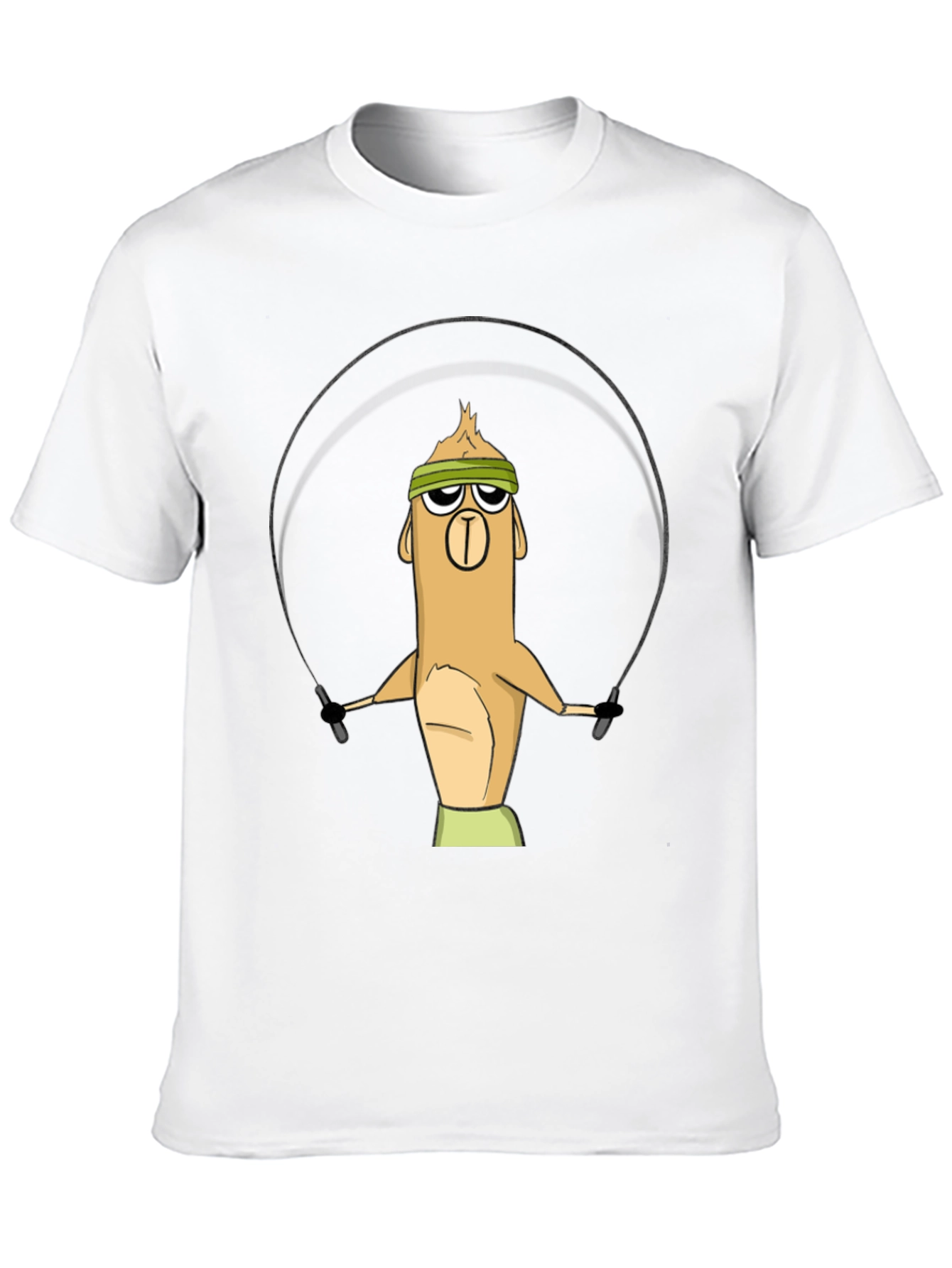 Funny Cartoon Character Workout T-Shirt