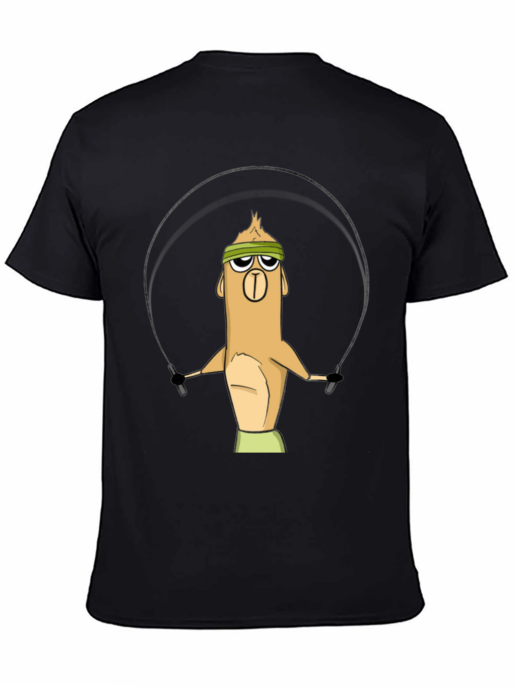 Funny Cartoon Character Workout T-Shirt