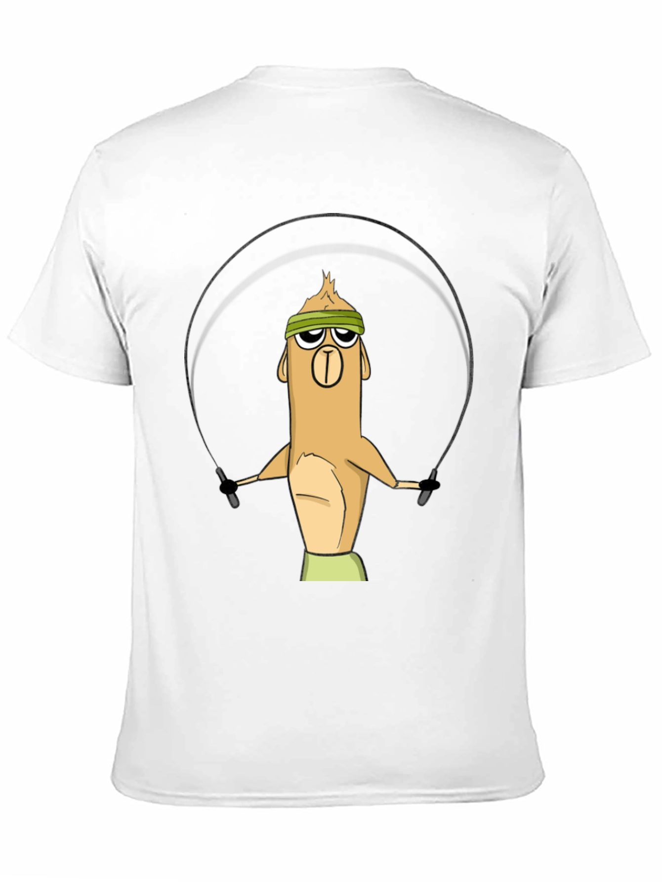 Funny Cartoon Character Workout T-Shirt