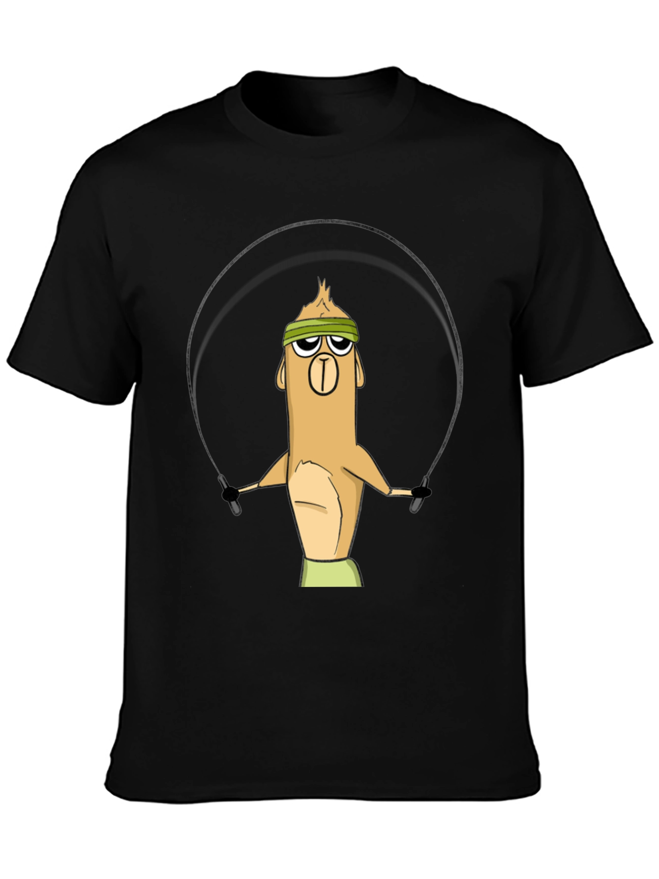 Funny Cartoon Character Workout T-Shirt