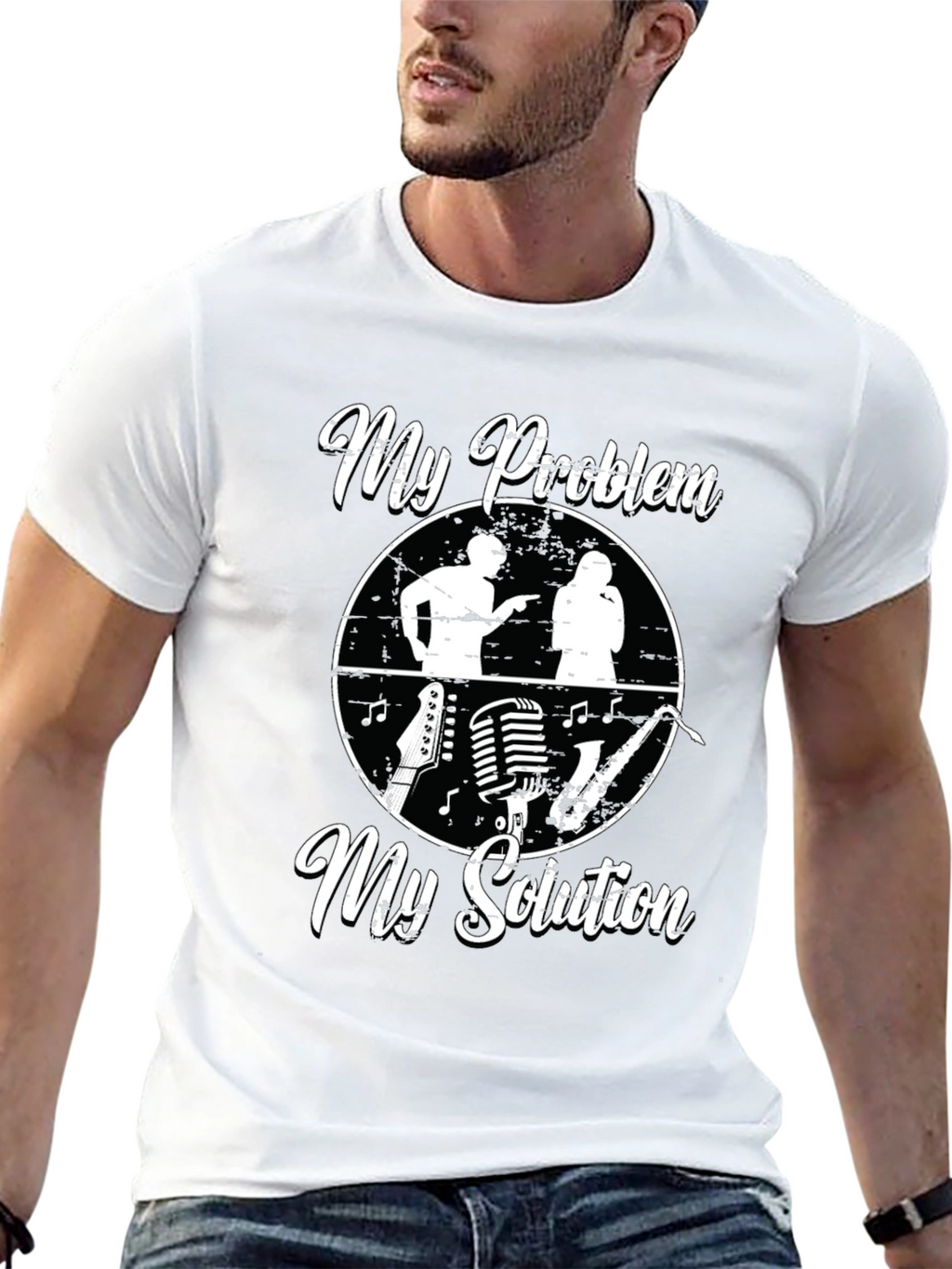 My Problem My Solution Musician T-Shirt