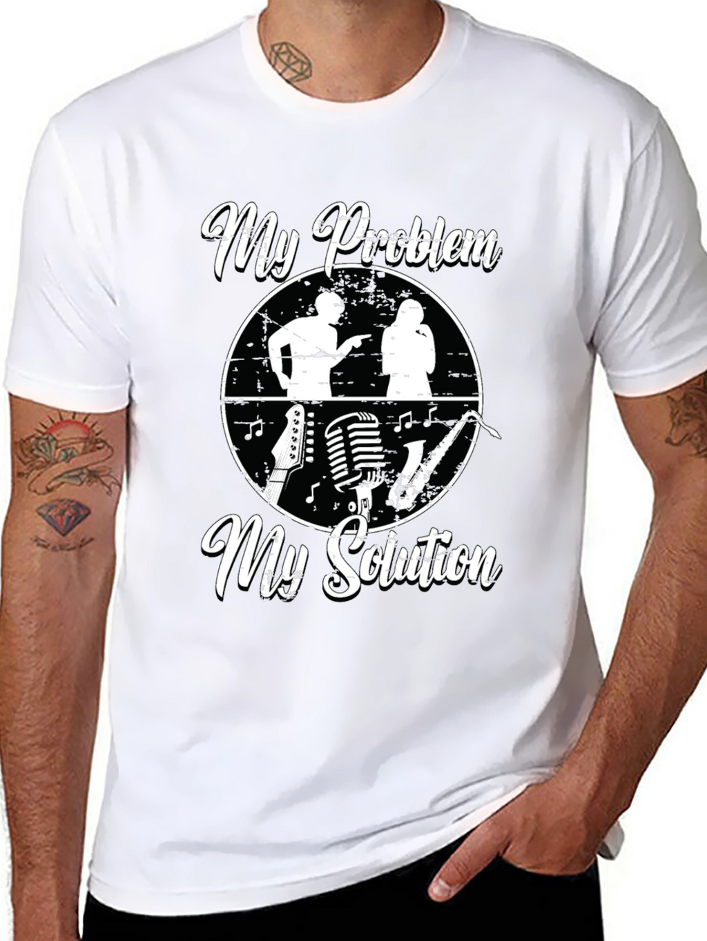 My Problem My Solution Musician T-Shirt