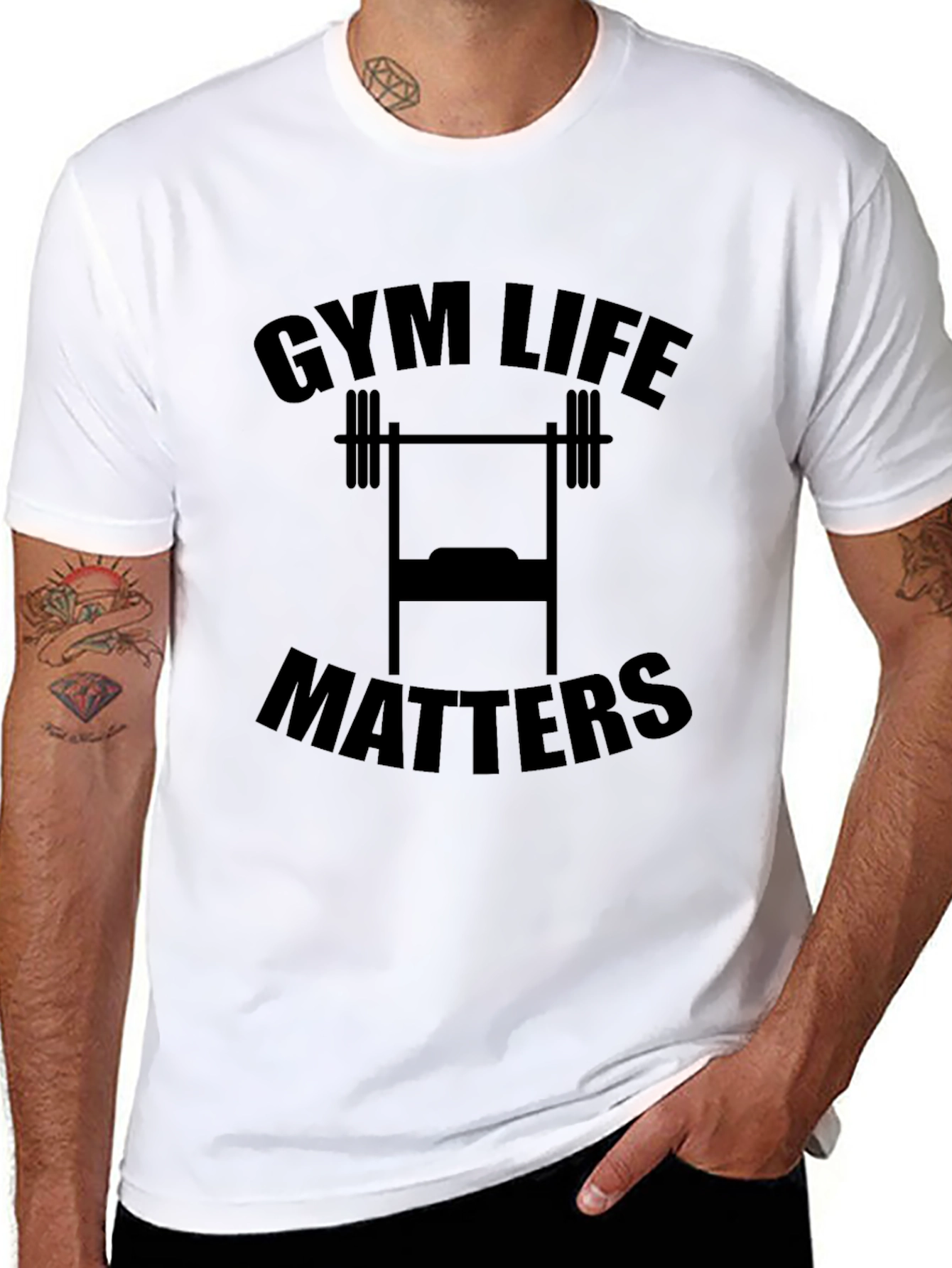 Gym Life Matters Graphic Tee