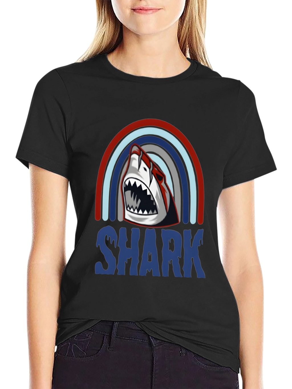 Shark Graphic Tee - Bold Statement T-Shirt
