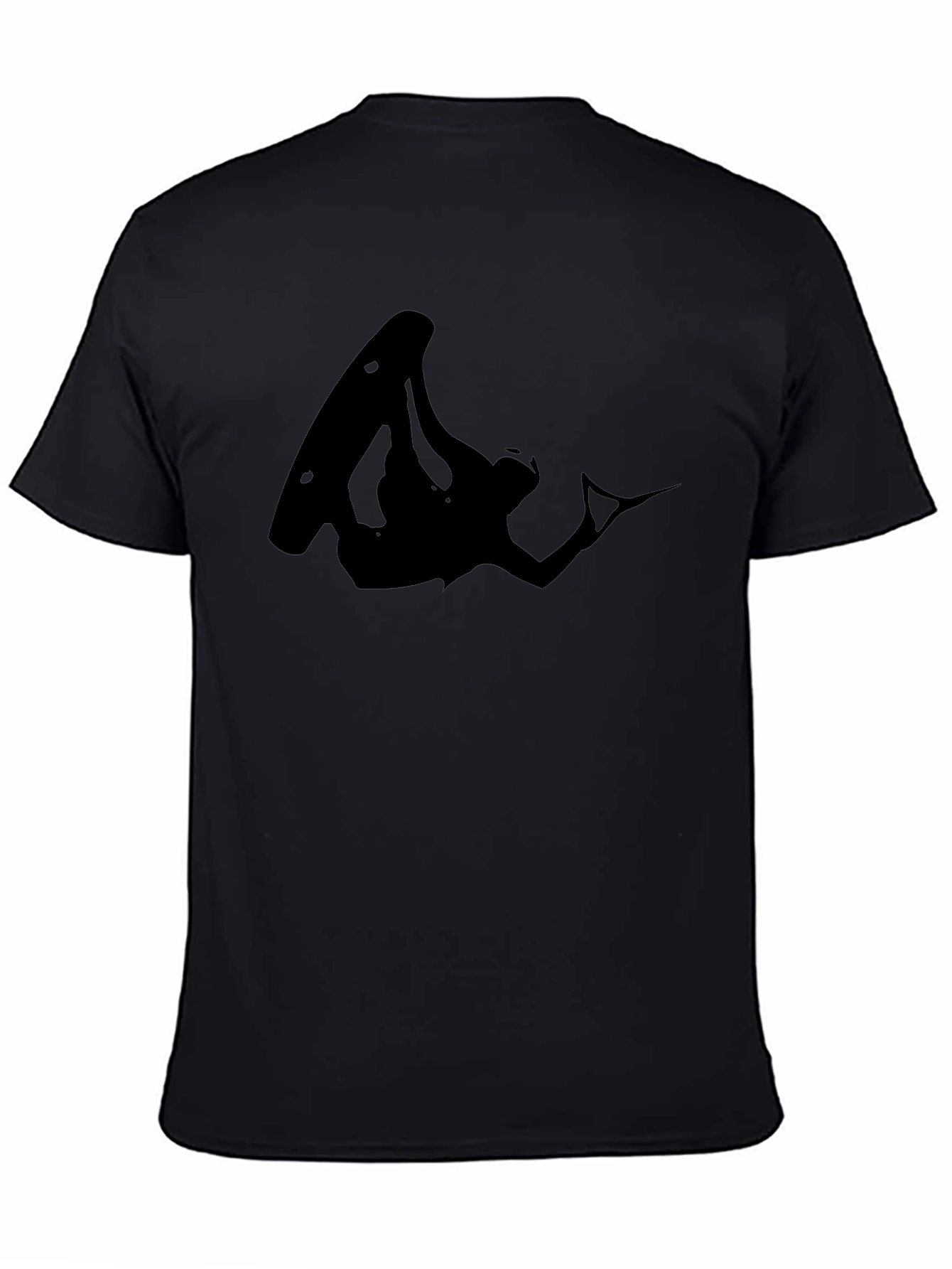 Black Wakeboarder Graphic Tee - Extreme Sports Fashion