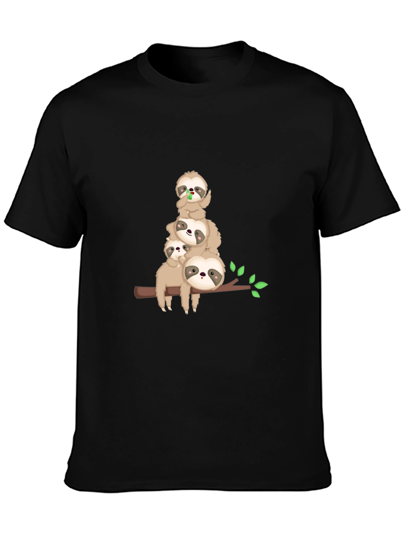Sloth Family Stack T-Shirt