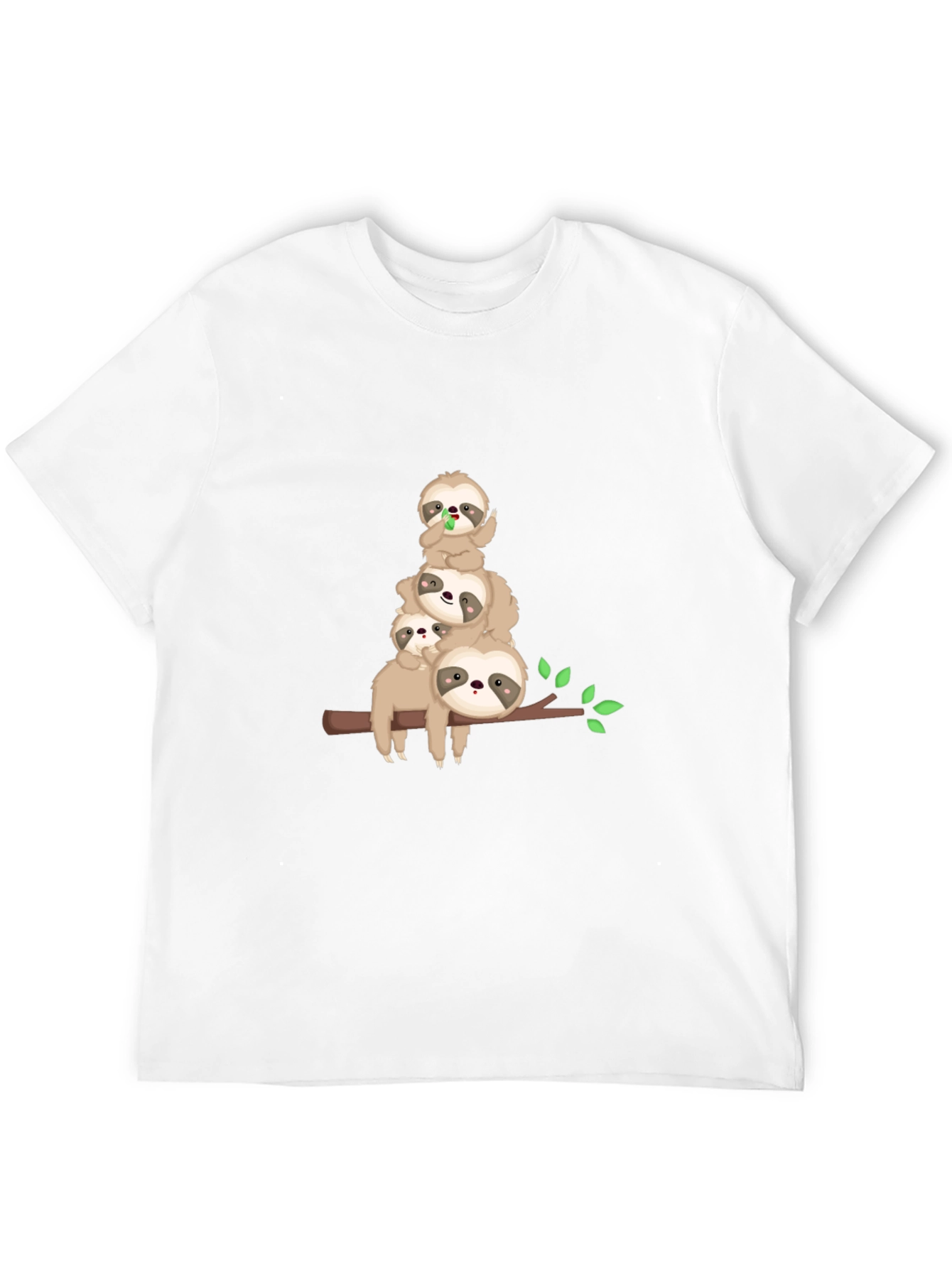 Sloth Family Stack T-Shirt