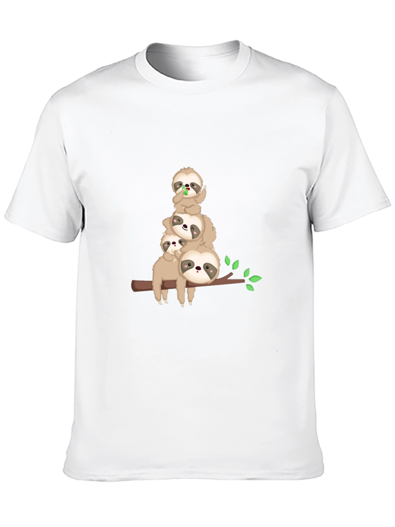 Sloth Family Stack T-Shirt