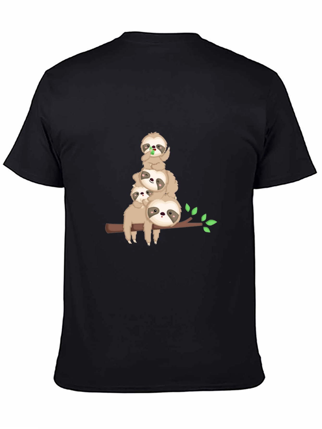 Sloth Family Stack T-Shirt