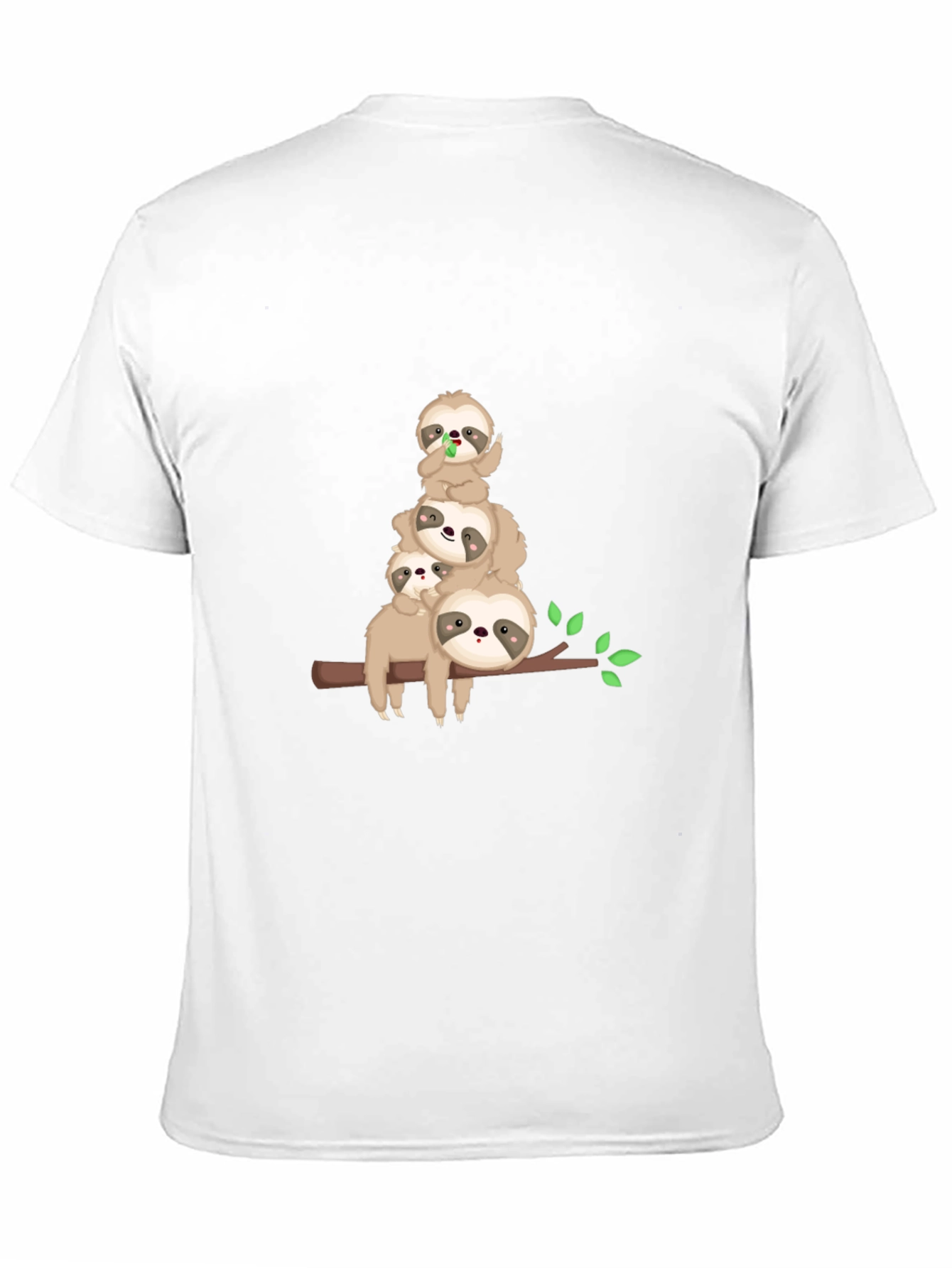 Sloth Family Stack T-Shirt