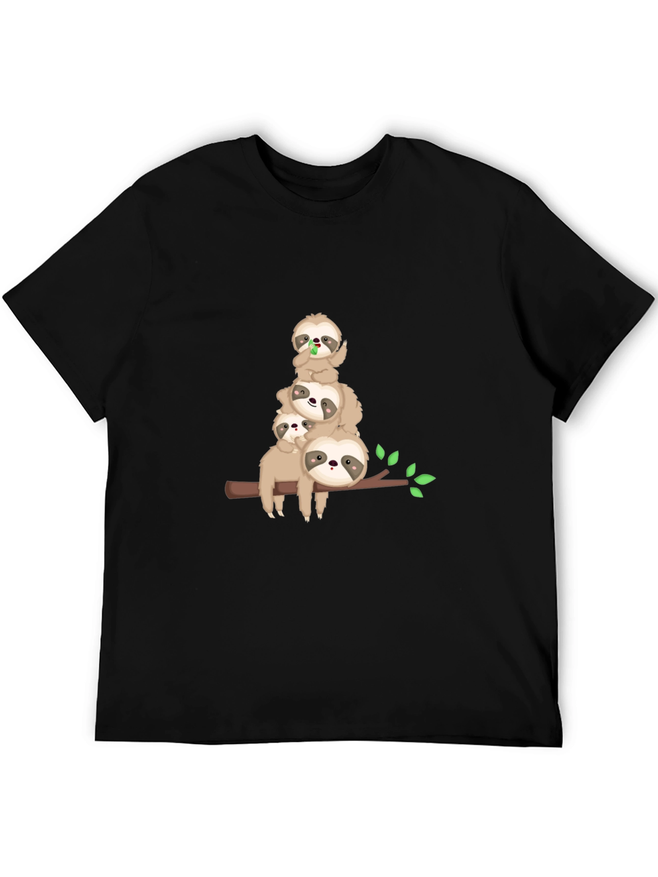 Sloth Family Stack T-Shirt