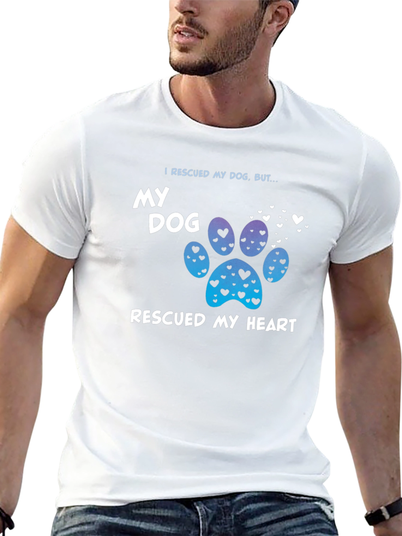 Rescued My Dog T-Shirt