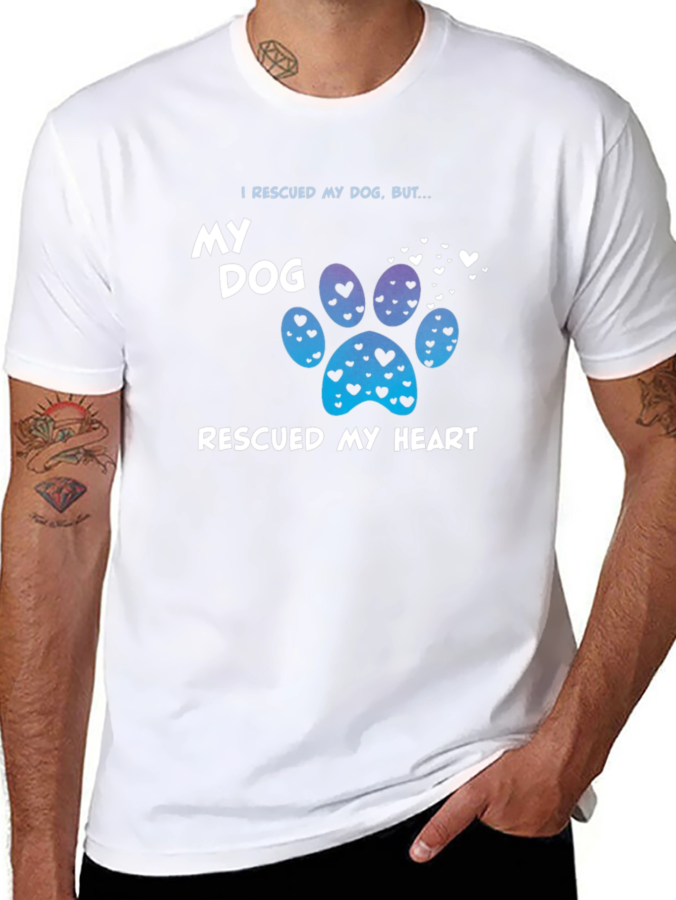 Rescued My Dog T-Shirt