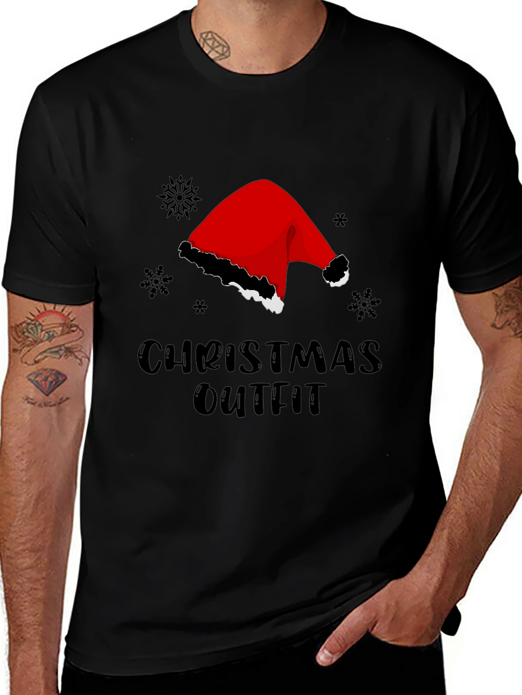 Christmas Outfit Graphic Tee