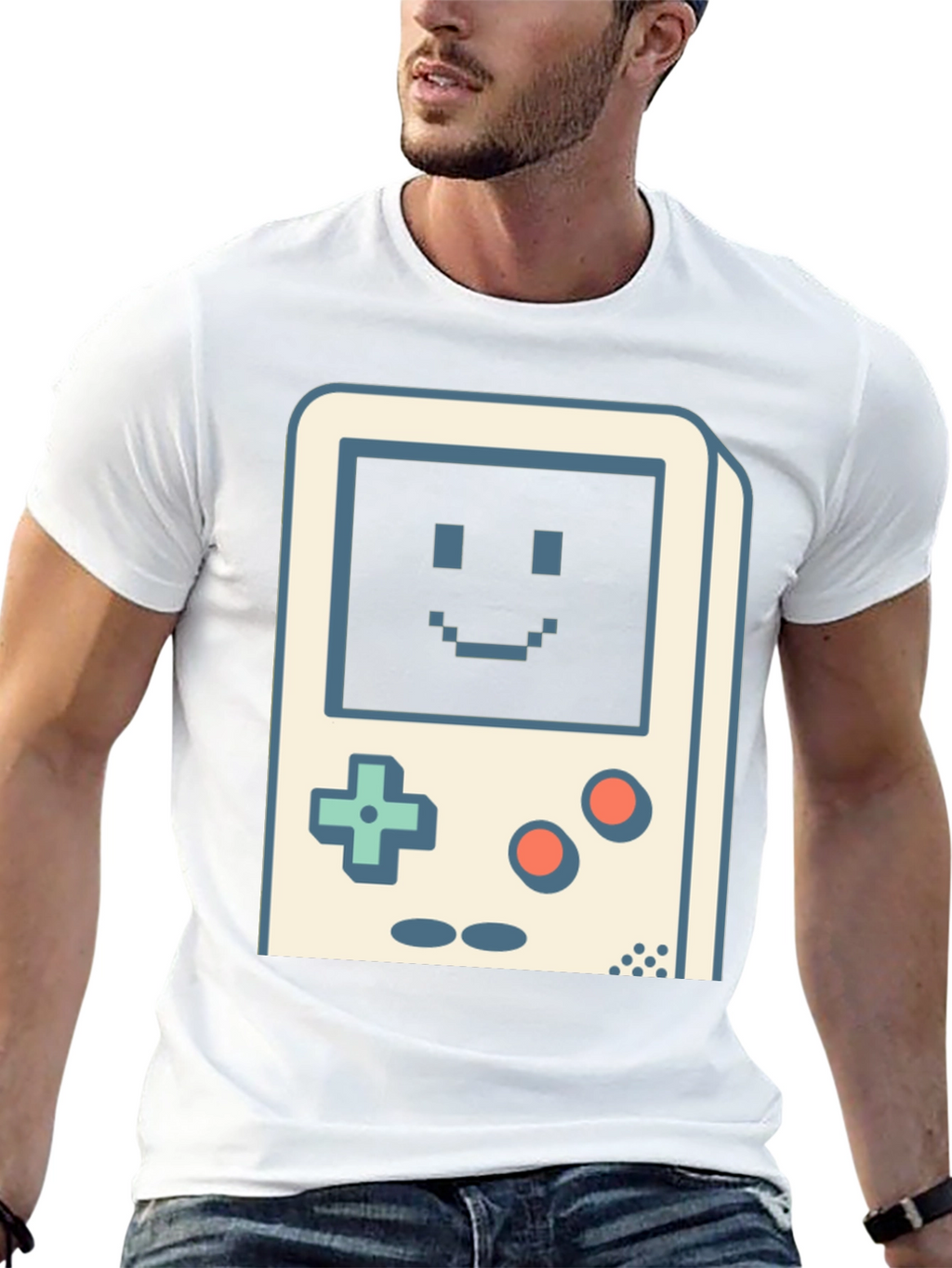 Retro Game Console T-Shirt - Pixelated Fun