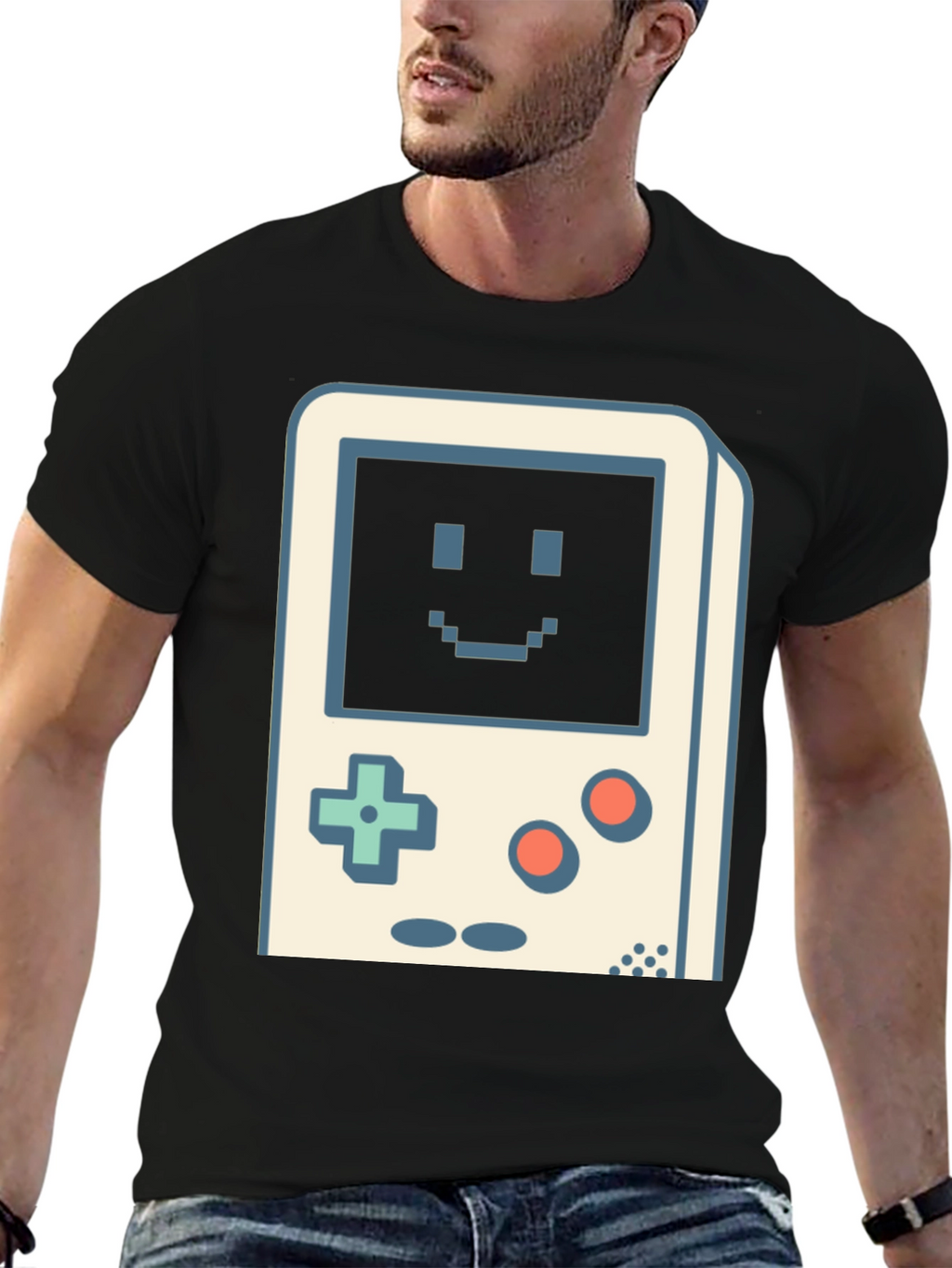 Retro Game Console T-Shirt - Pixelated Fun