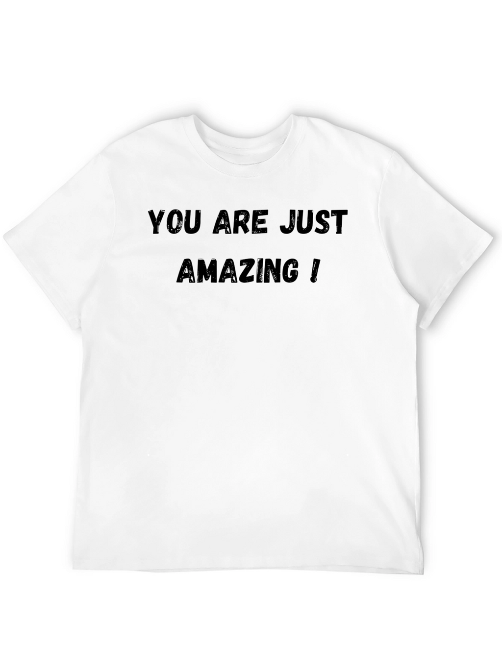 Amazing Statement Black T-Shirt
