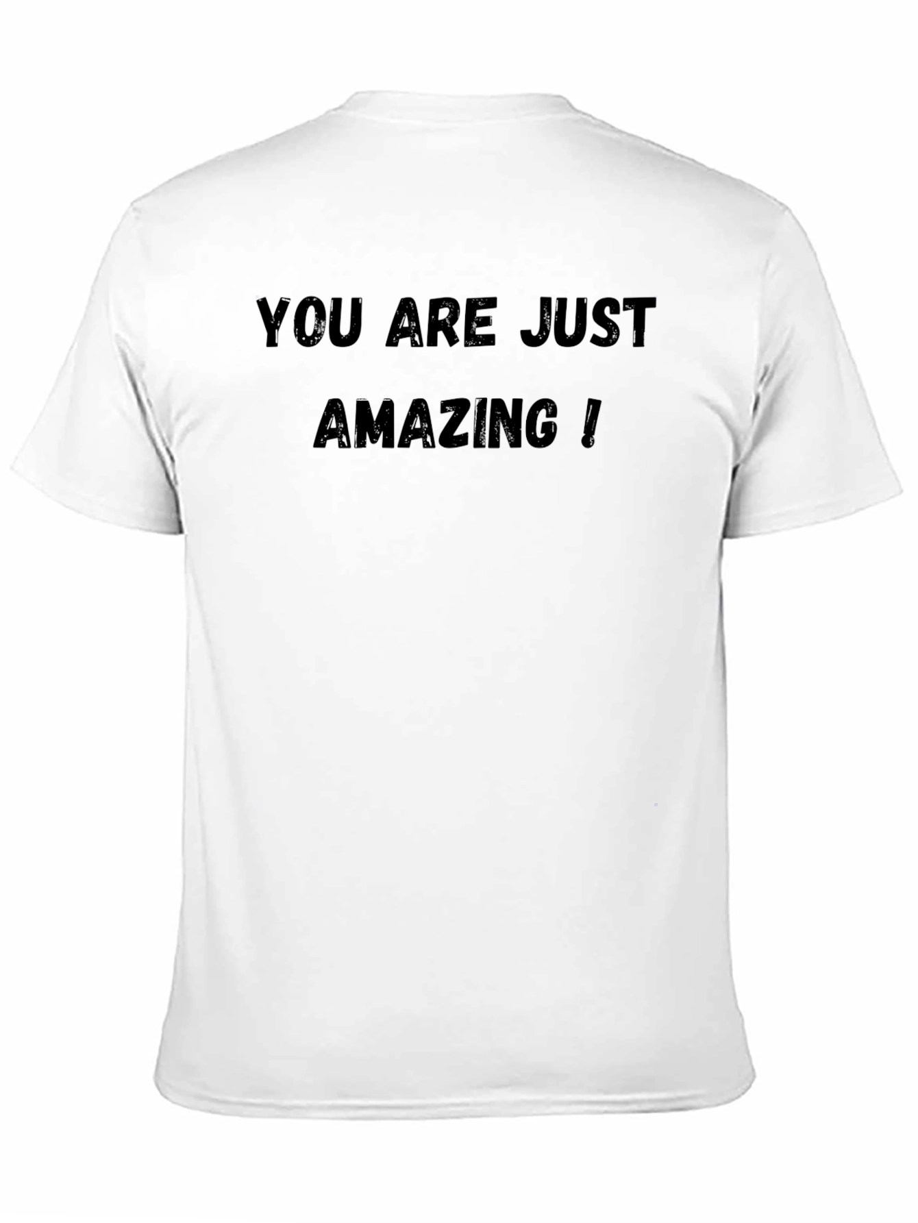 Amazing Statement Black T-Shirt