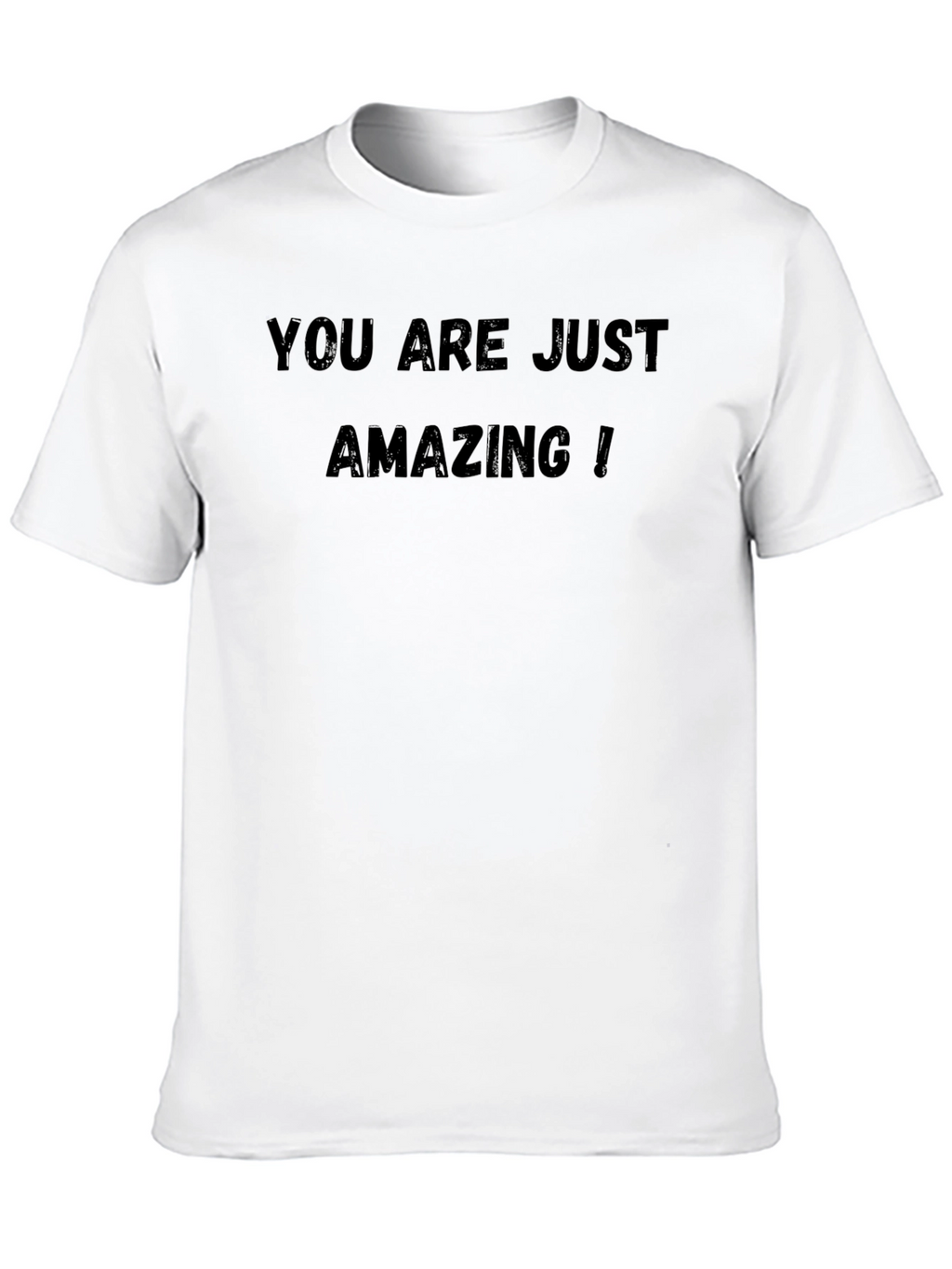 Amazing Statement Black T-Shirt