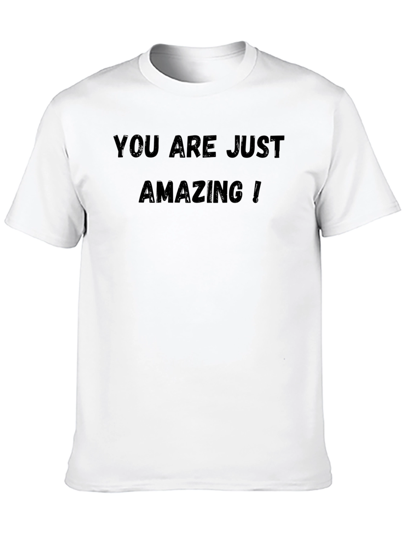 Amazing Statement Black T-Shirt