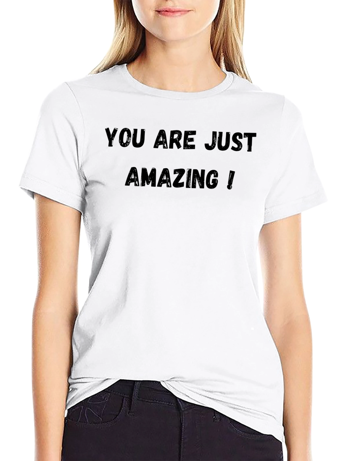 Amazing Statement Black T-Shirt