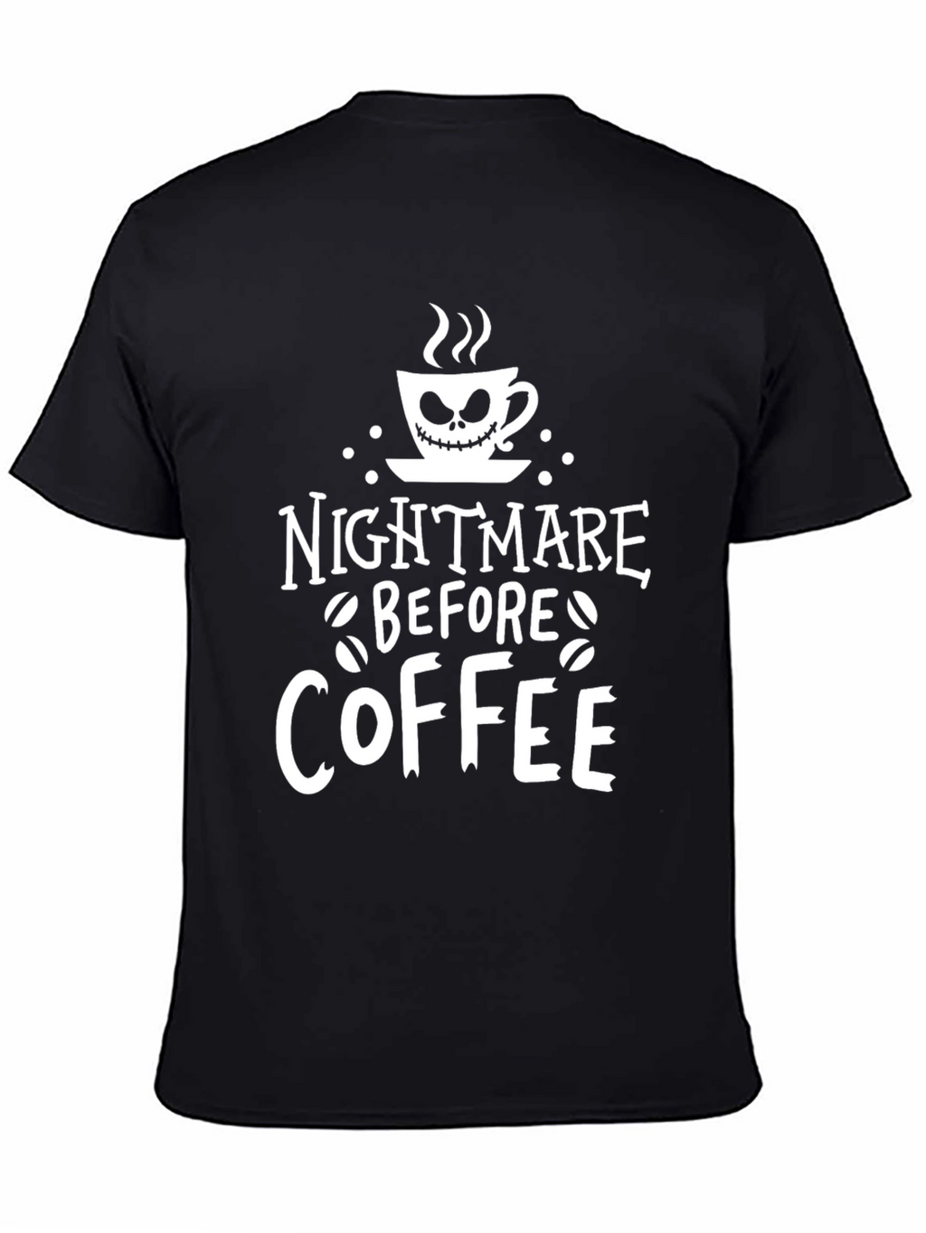 Nightmare Before Coffee T-Shirt - Spooky Season Style