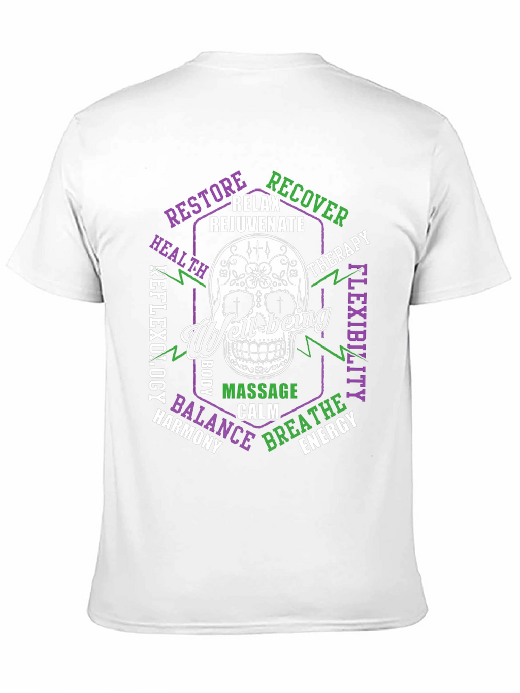 Well-being Skull Graphic T-Shirt