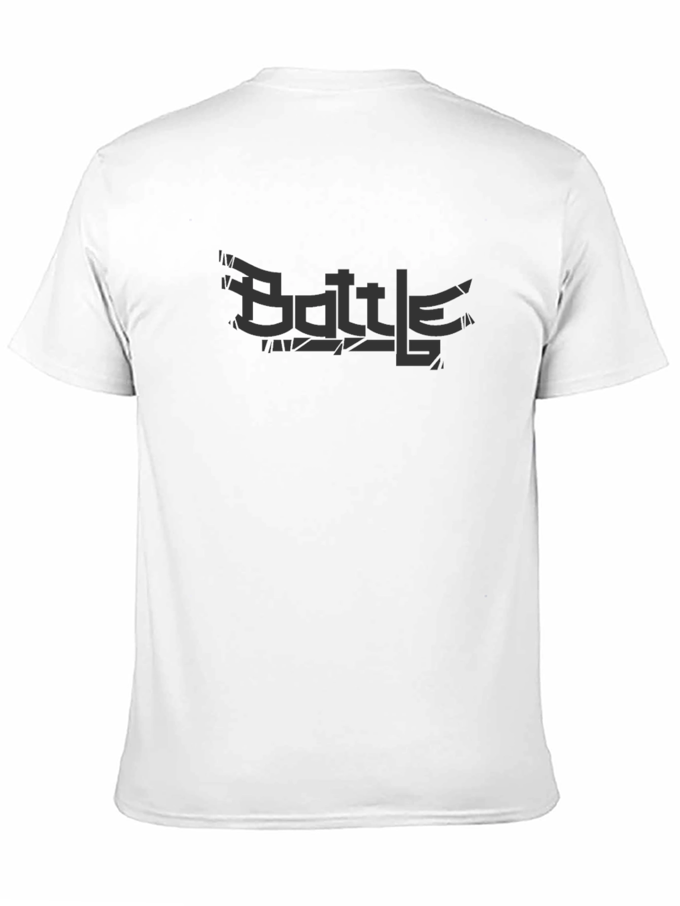 Battle Graphic Tee - Premium Cotton Blend