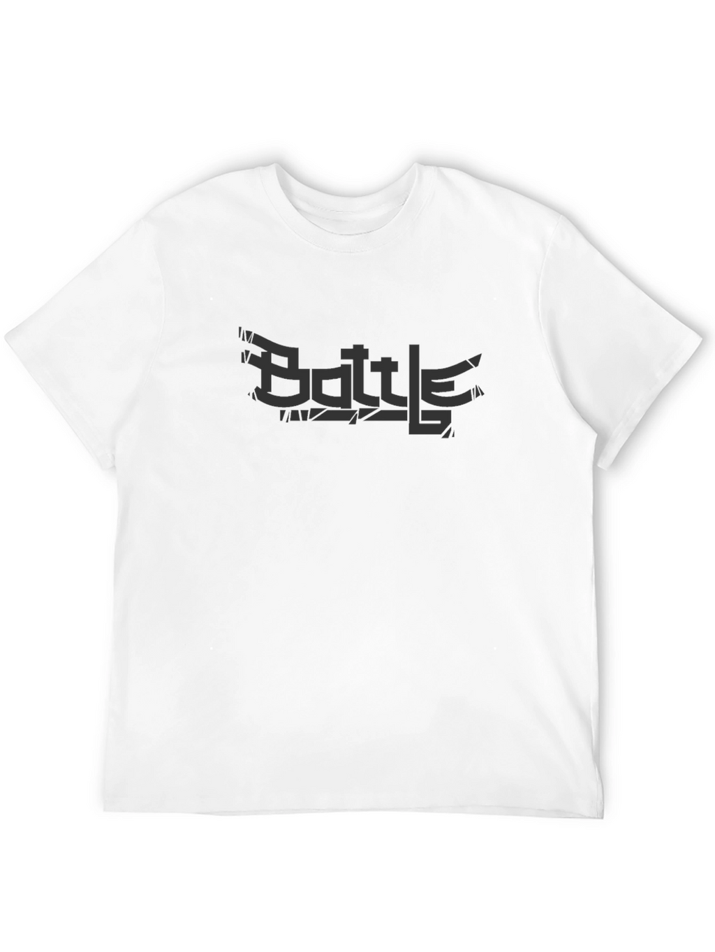 Battle Graphic Tee - Premium Cotton Blend