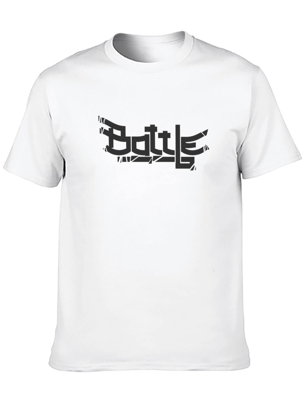 Battle Graphic Tee - Premium Cotton Blend