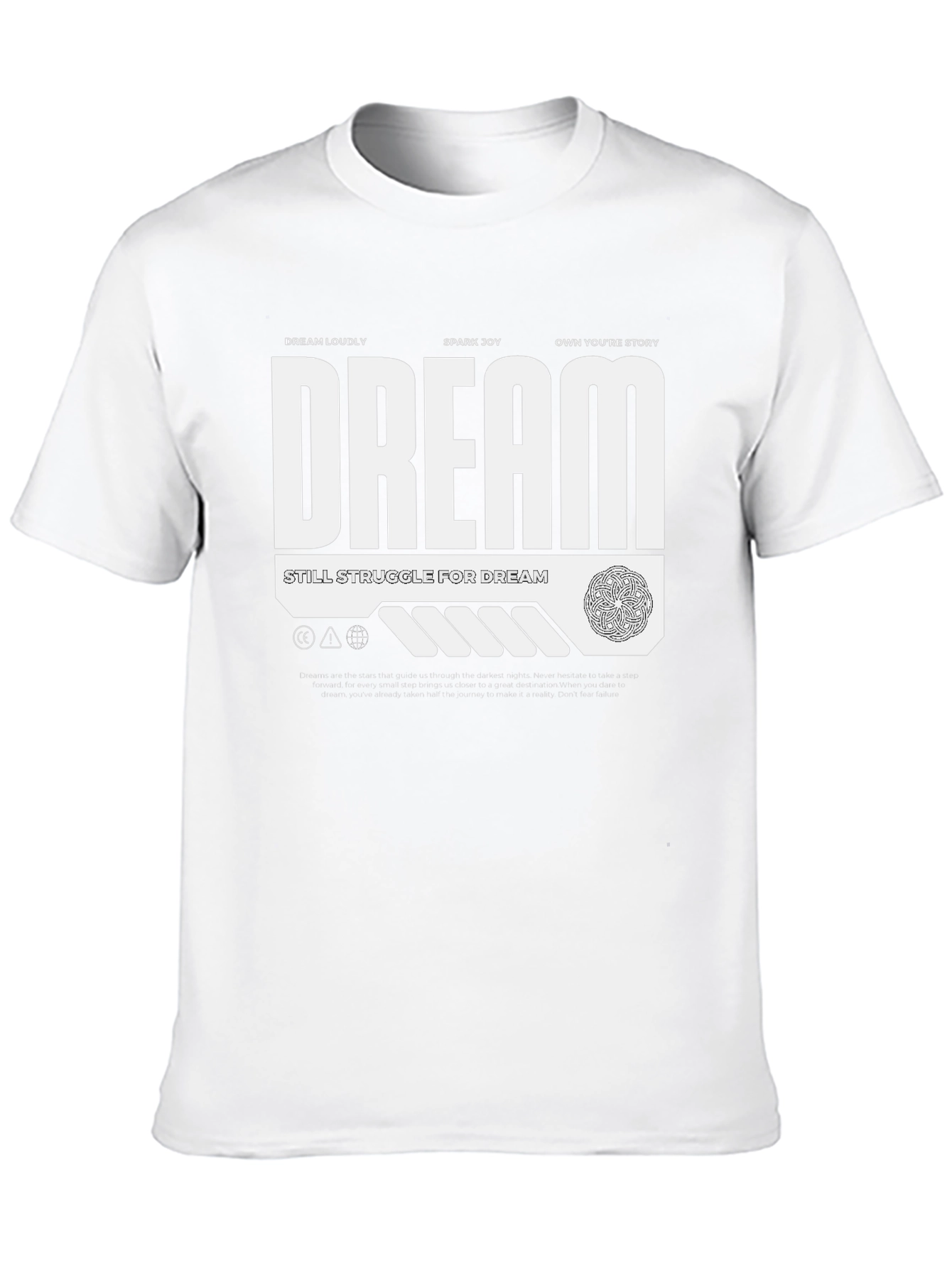 Dream Graphic Tee - Motivational T-Shirt