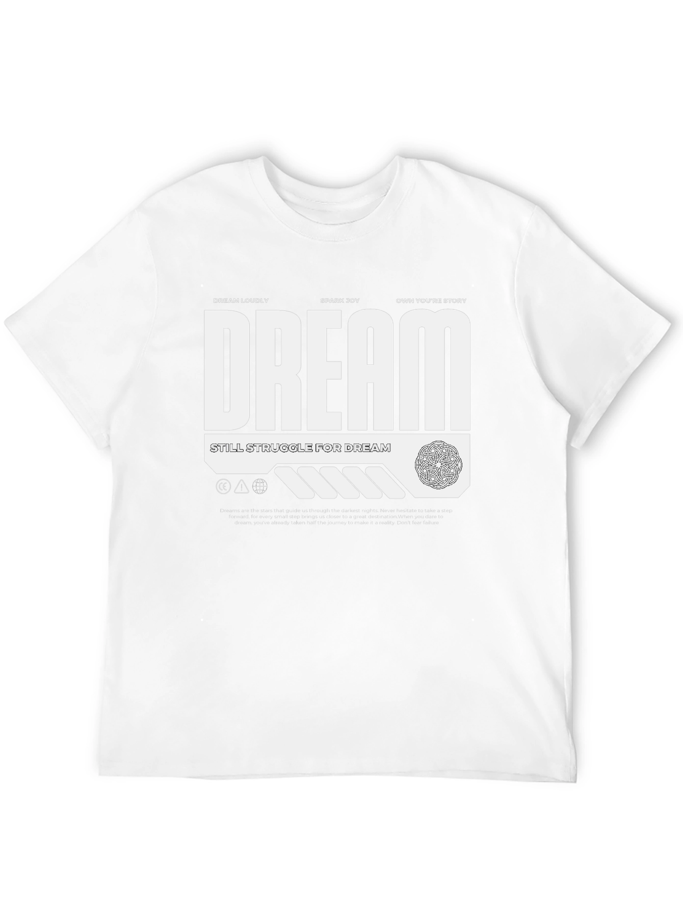 Dream Graphic Tee - Motivational T-Shirt