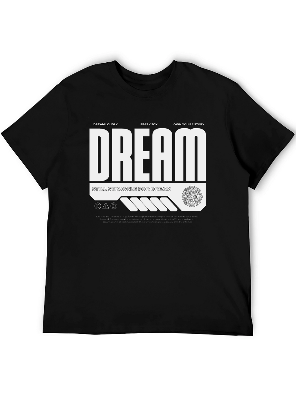 Dream Graphic Tee - Motivational T-Shirt