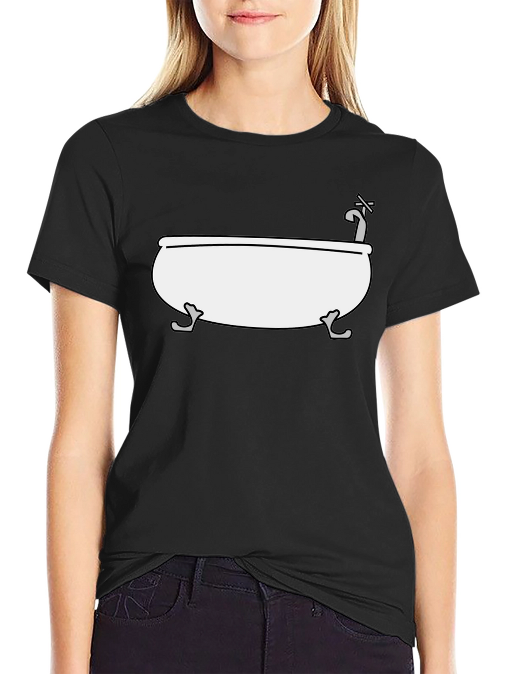 Funny Bathtub T-Shirt - Unique Graphic Tee