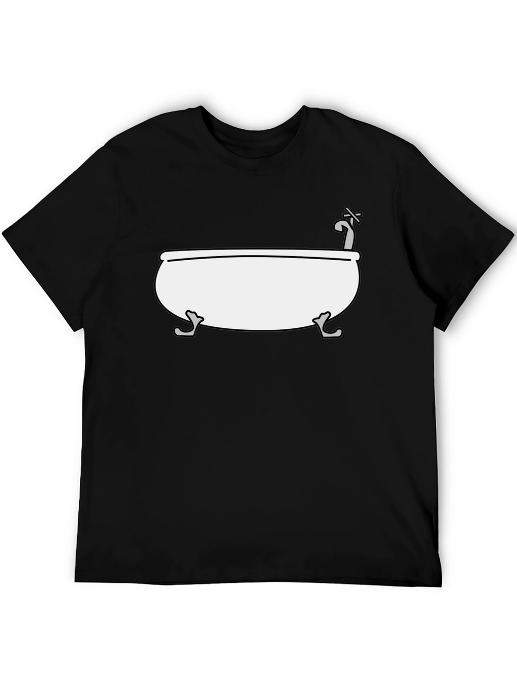 Funny Bathtub T-Shirt - Unique Graphic Tee