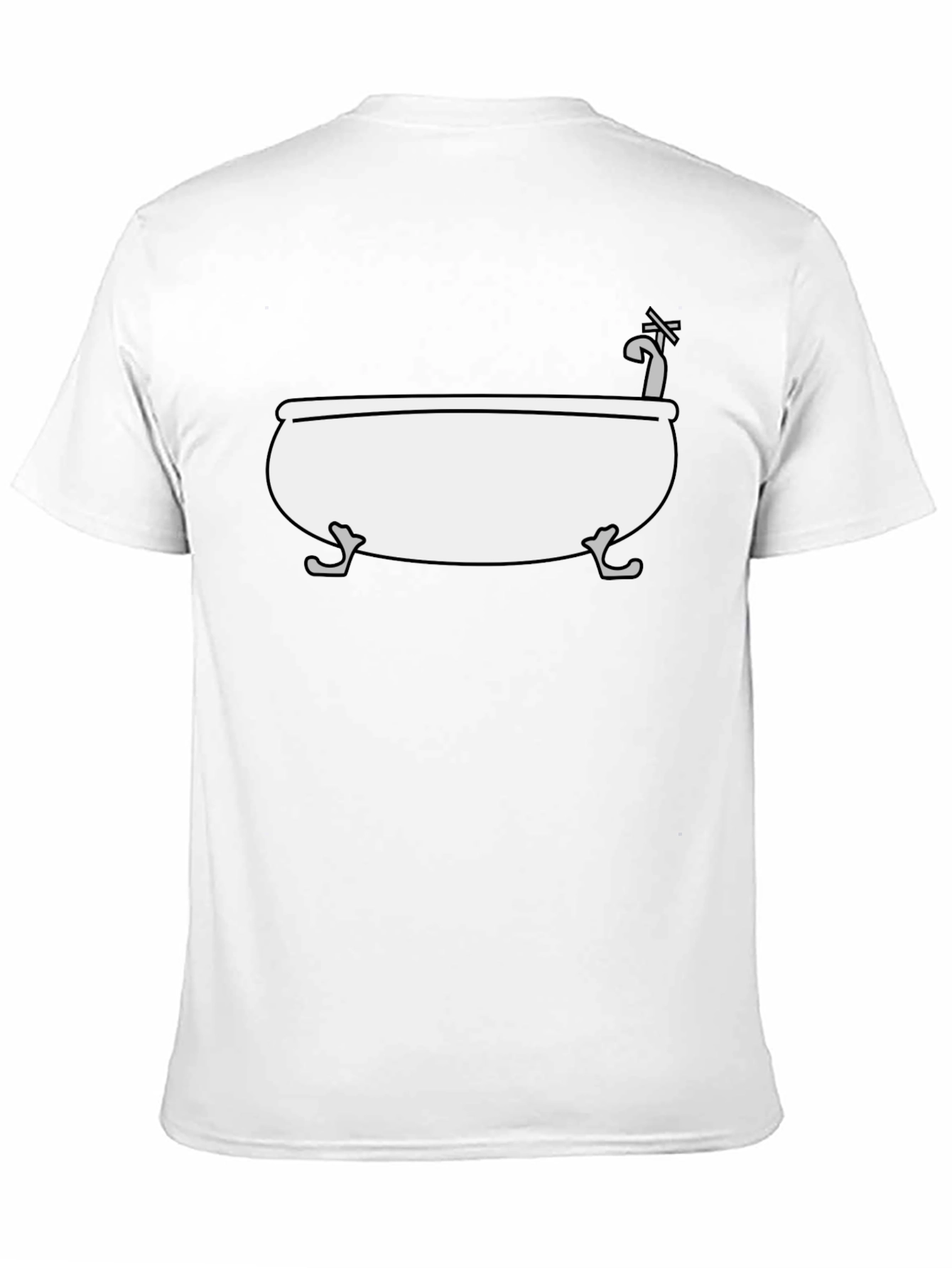 Funny Bathtub T-Shirt - Unique Graphic Tee