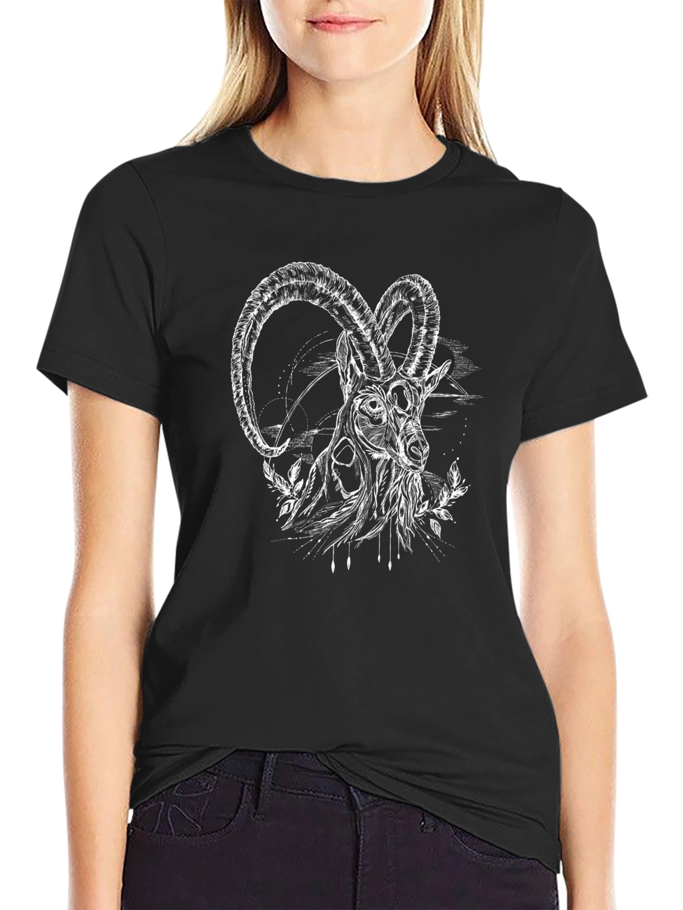 Ibex Graphic T-Shirt - Black