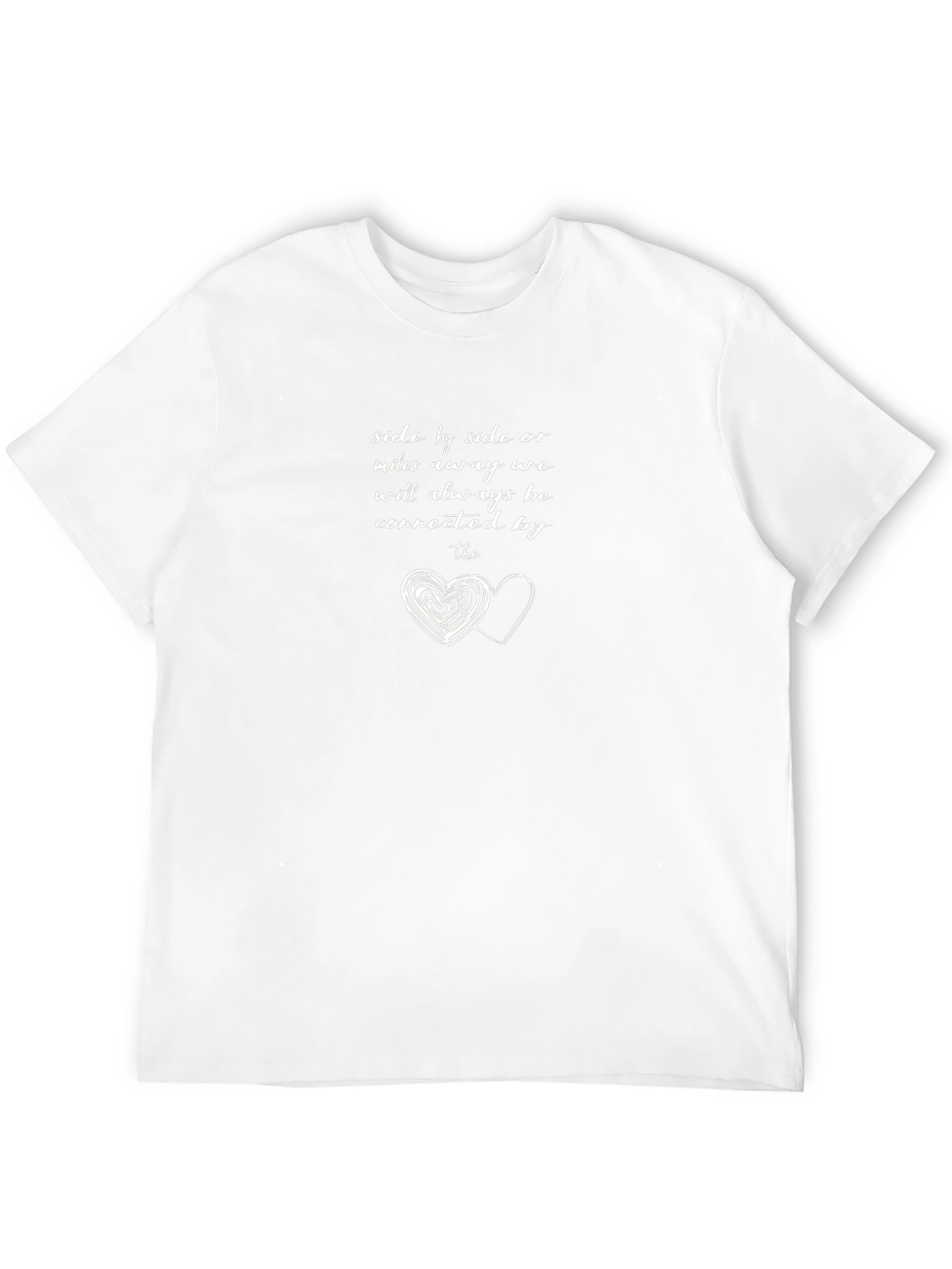 Connected Hearts Black T-Shirt