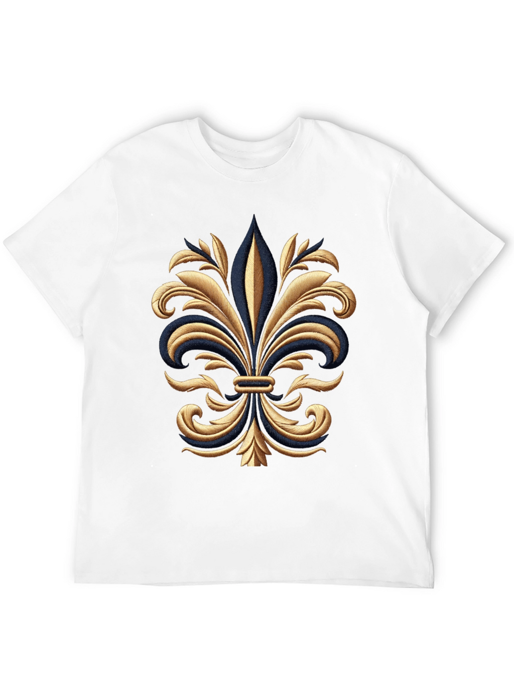 Fleur-de-Lis Graphic Tee - Gildan Softstyle