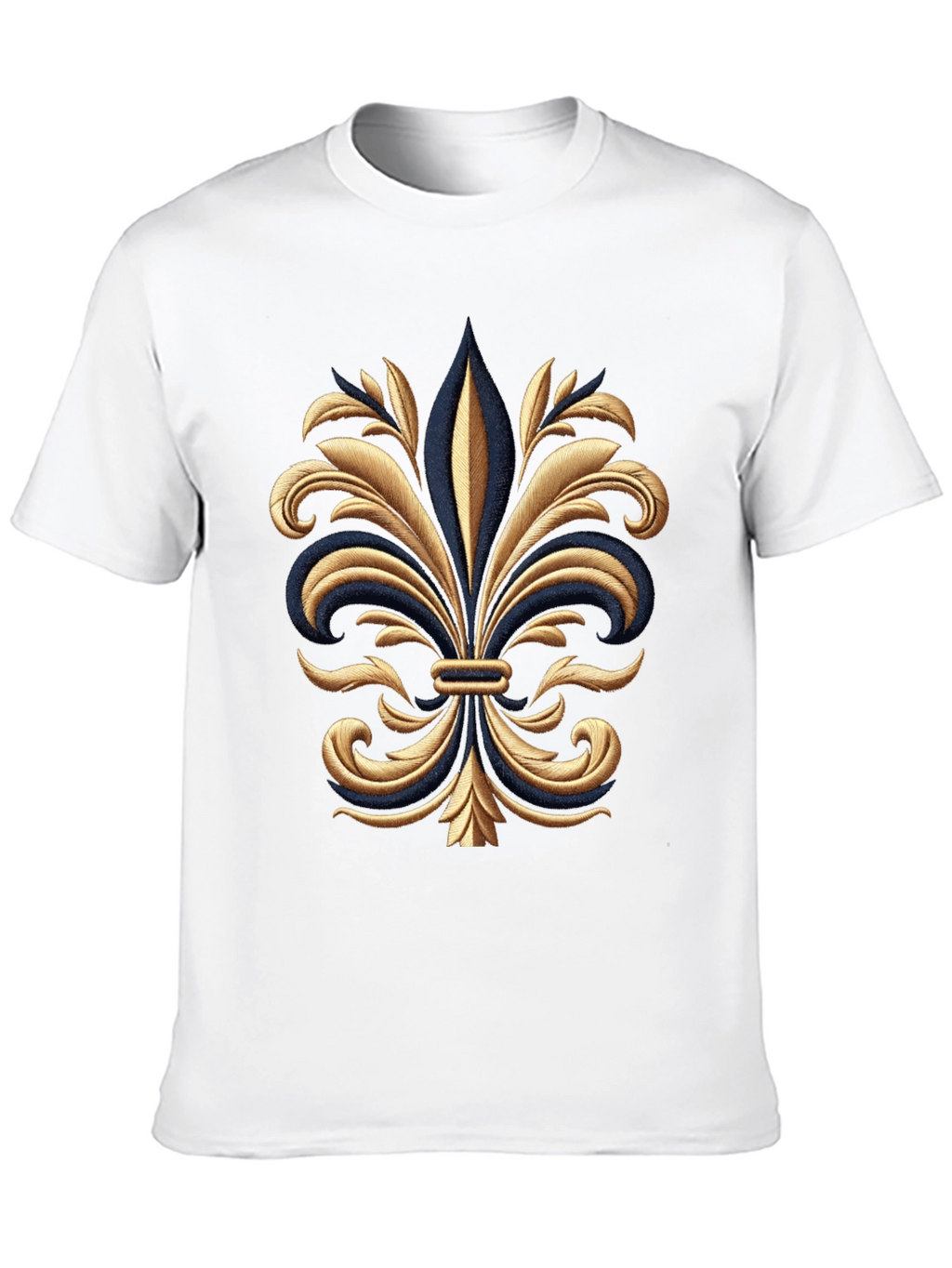 Fleur-de-Lis Graphic Tee - Gildan Softstyle