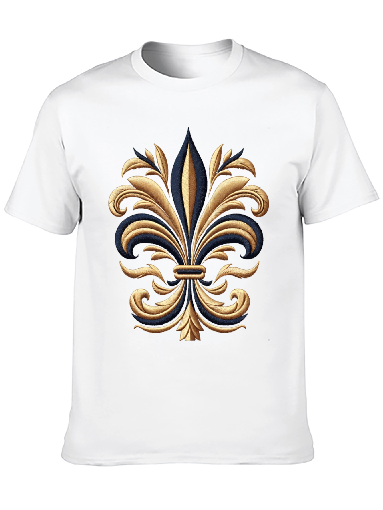 Fleur-de-Lis Graphic Tee - Gildan Softstyle