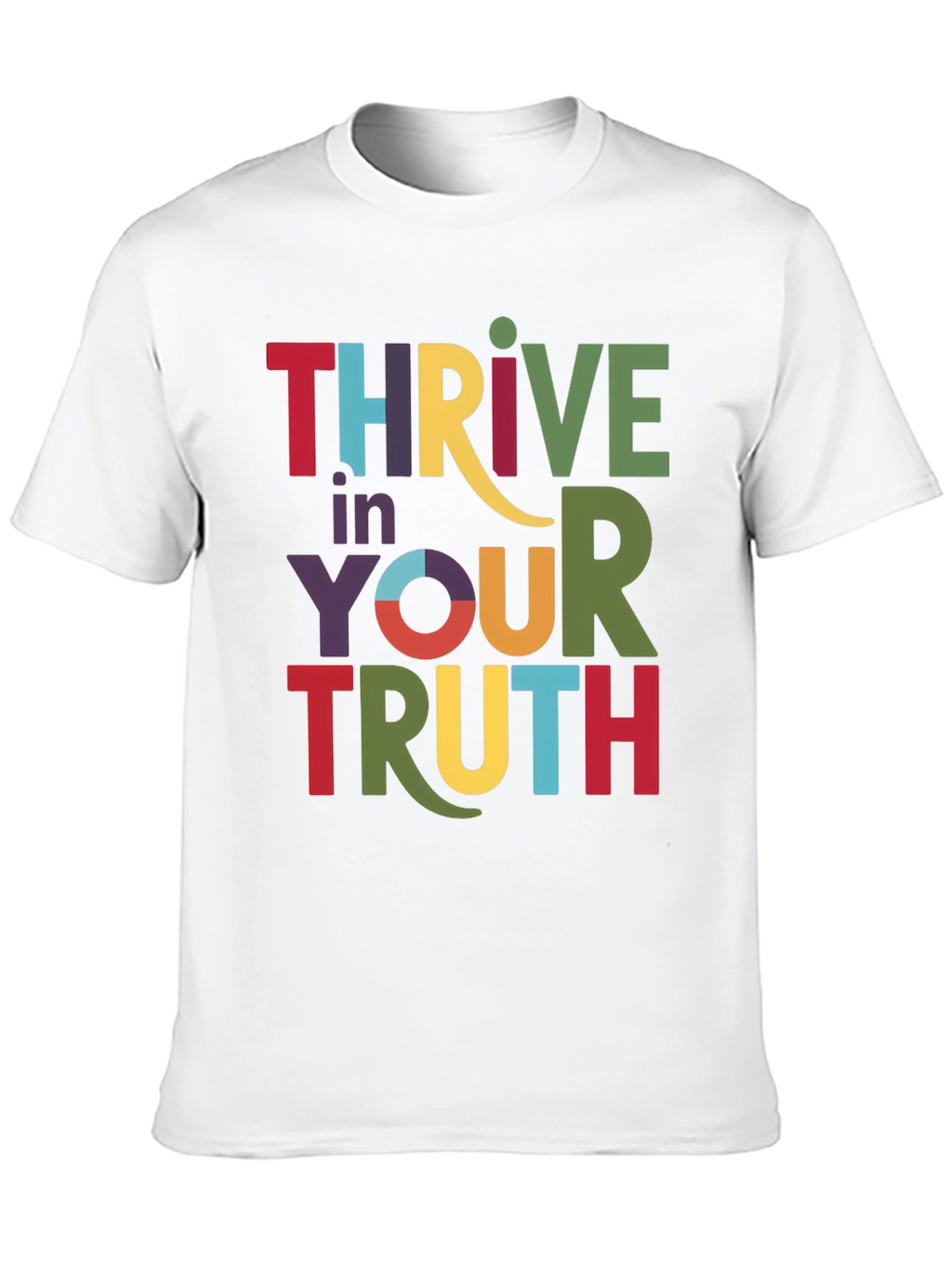 Thrive in Your Truth Graphic Tee - Black