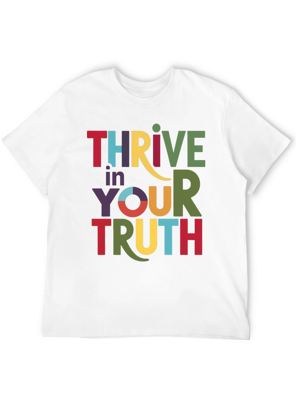 Thrive in Your Truth Graphic Tee - Black