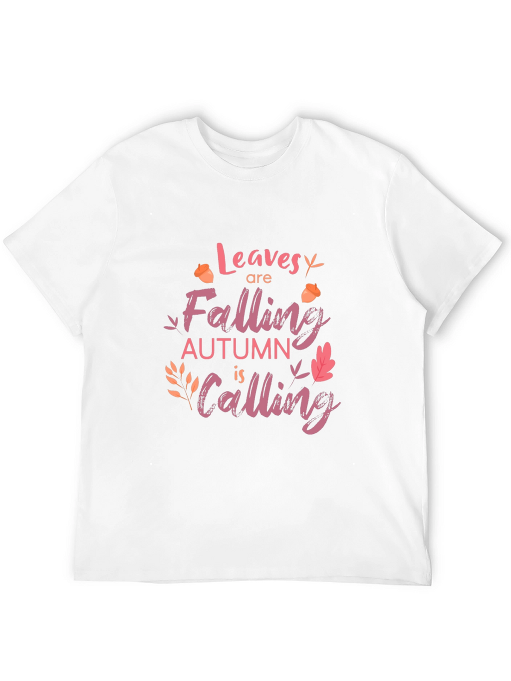 Autumn Calling Black Graphic Tee