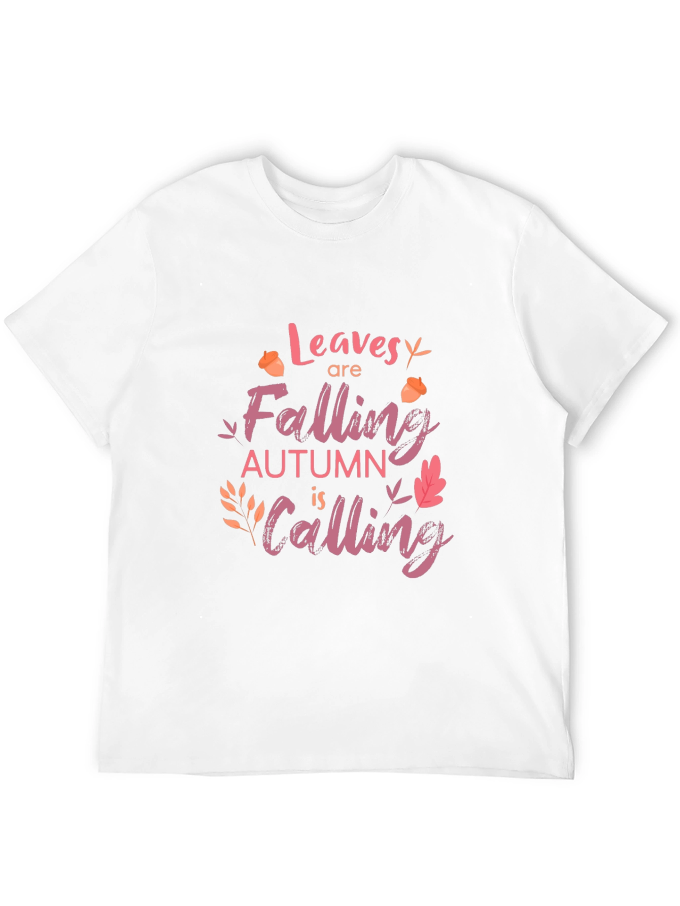 Autumn Calling Black Graphic Tee