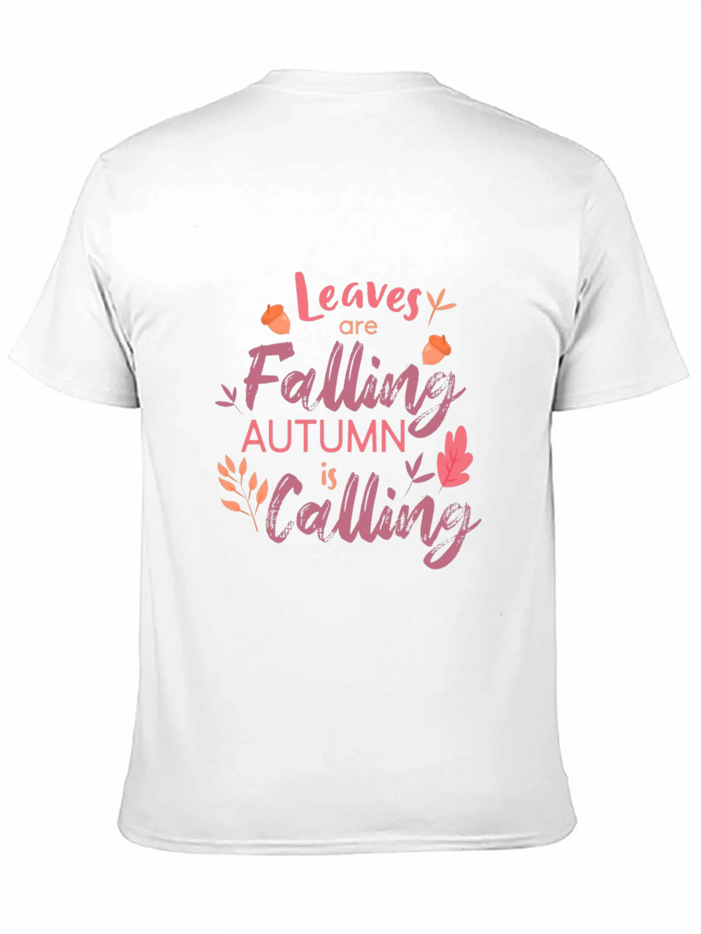 Autumn Calling Black Graphic Tee